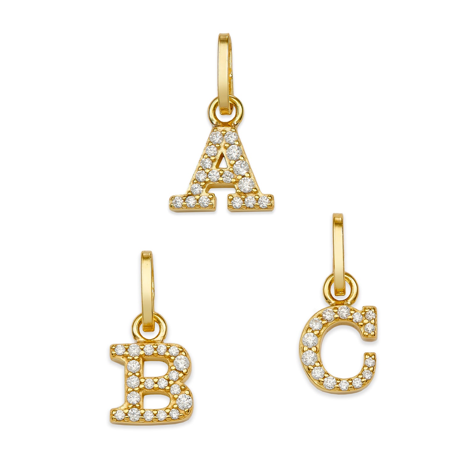 Anhänger „Buchstabe“ – aus 333er Gelbgold