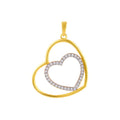 Anhänger „Double Hearts“ – Doppelherz aus 375er Gold