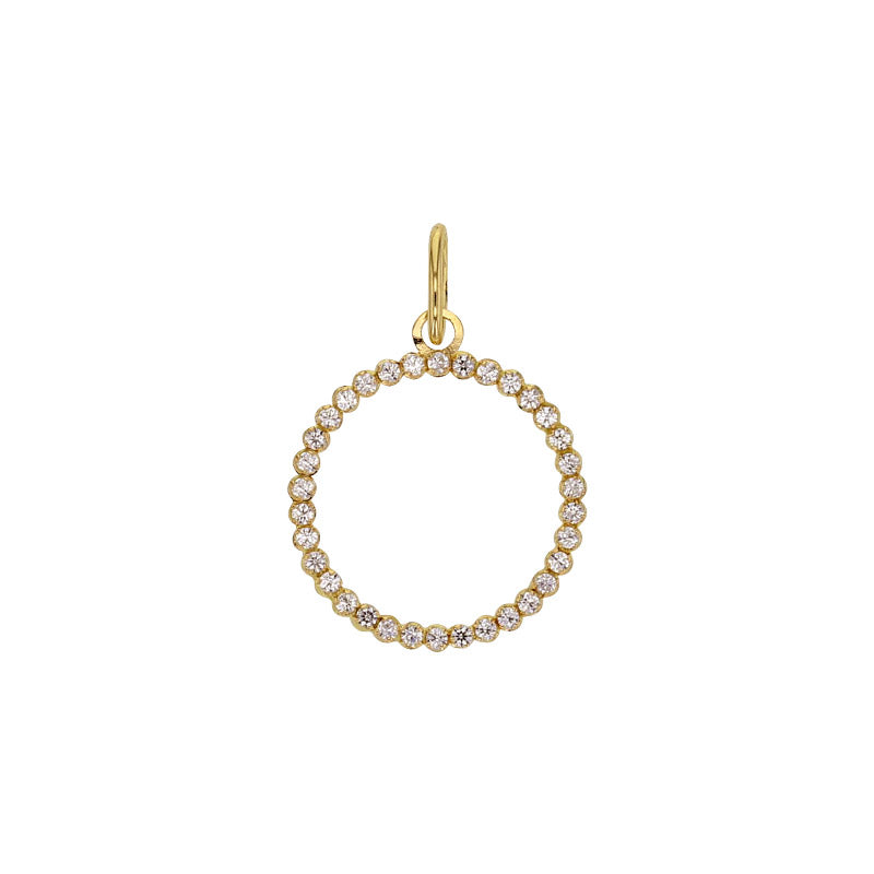 Anhänger „Eternal Circle“ – aus 750er Gelbgold