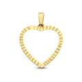 Anhänger „Eternal Glow Heart“ – aus 585er Gelbgold