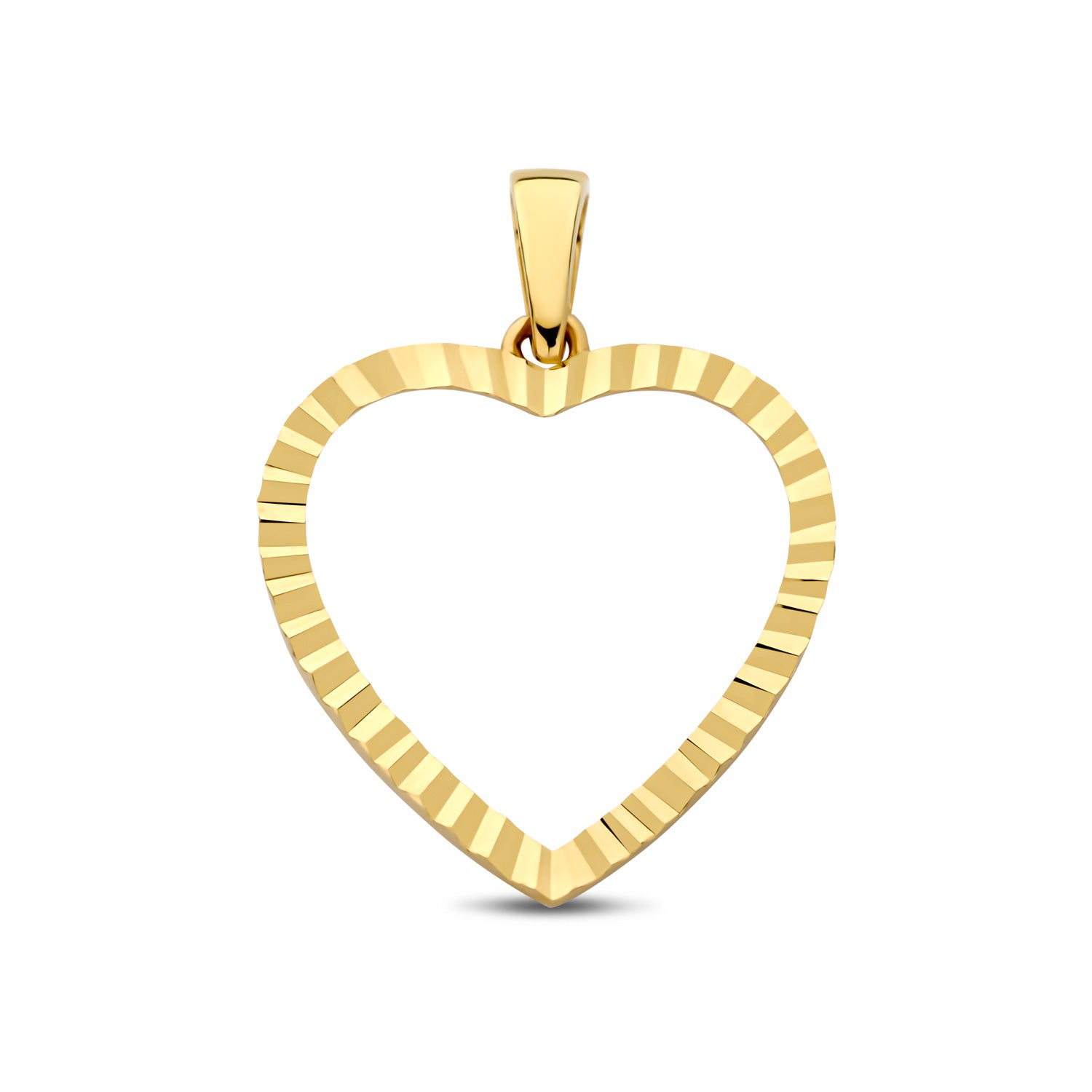 Anhänger „Eternal Glow Heart“ – aus 585er Gelbgold