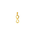 Anhänger „Eternal Loop“ – aus 375er Gelbgold