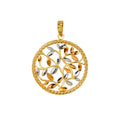 Anhänger „Golden Harmony“ –  aus 750er Gold mit eismatter Veredelung
