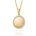 Anhänger „Halo Medallion“ – aus 333er Gelbgold
