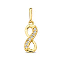 Anhänger „Infinity Path“ – aus 585er Gelbgold