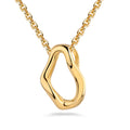 Anhänger „Liquid Aura“ – 10 Millième vergoldetes 925er Sterling Silber