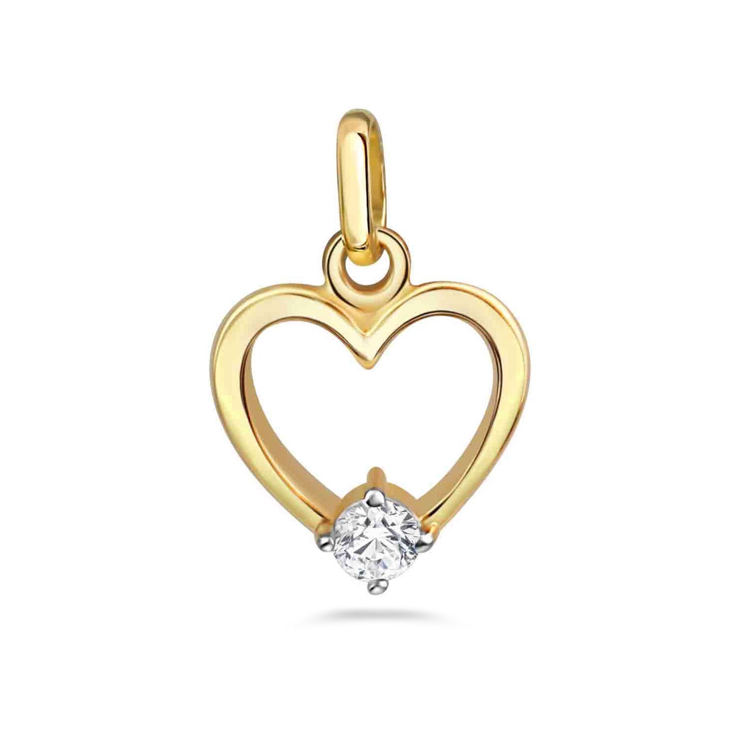 Anhänger „Love Point“ – aus 333er Gelbgold