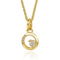 Anhänger „Lunar Orbit“ – aus vergoldetem 925er Sterling Silber