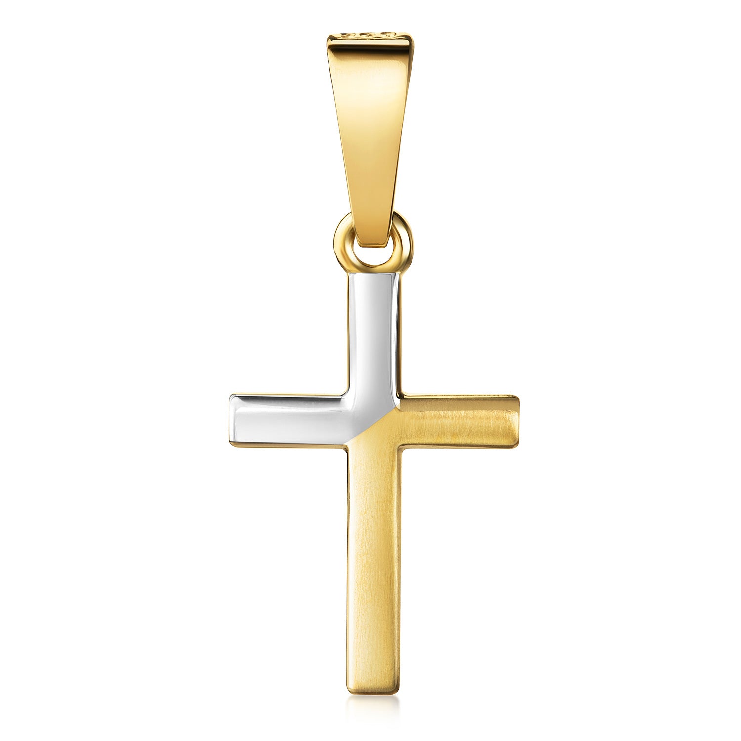 Anhänger „Modern Faith“ – aus 333er Gelbgold