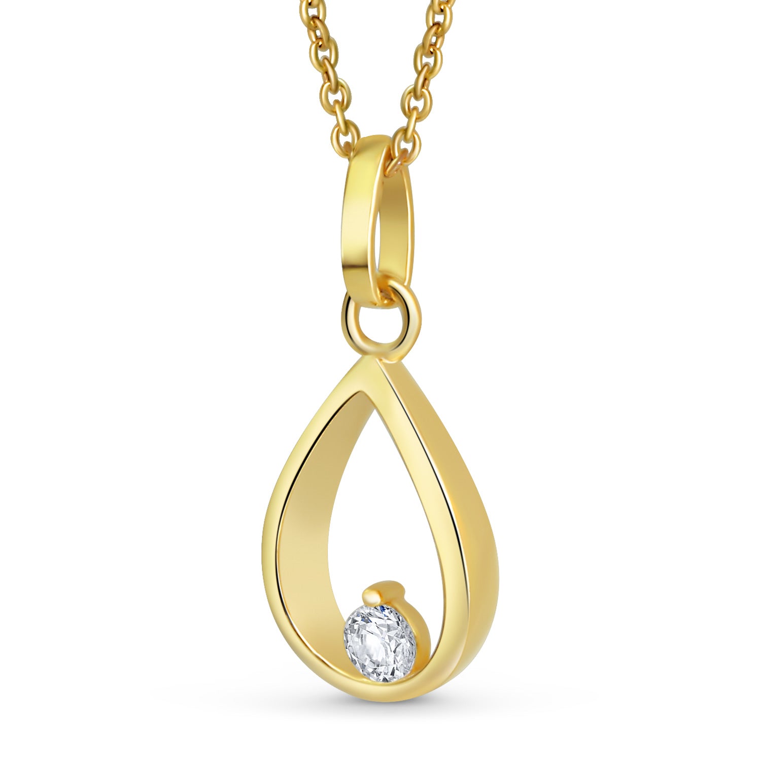 Anhänger „Pure Drop“ – aus 333er Gelbgold