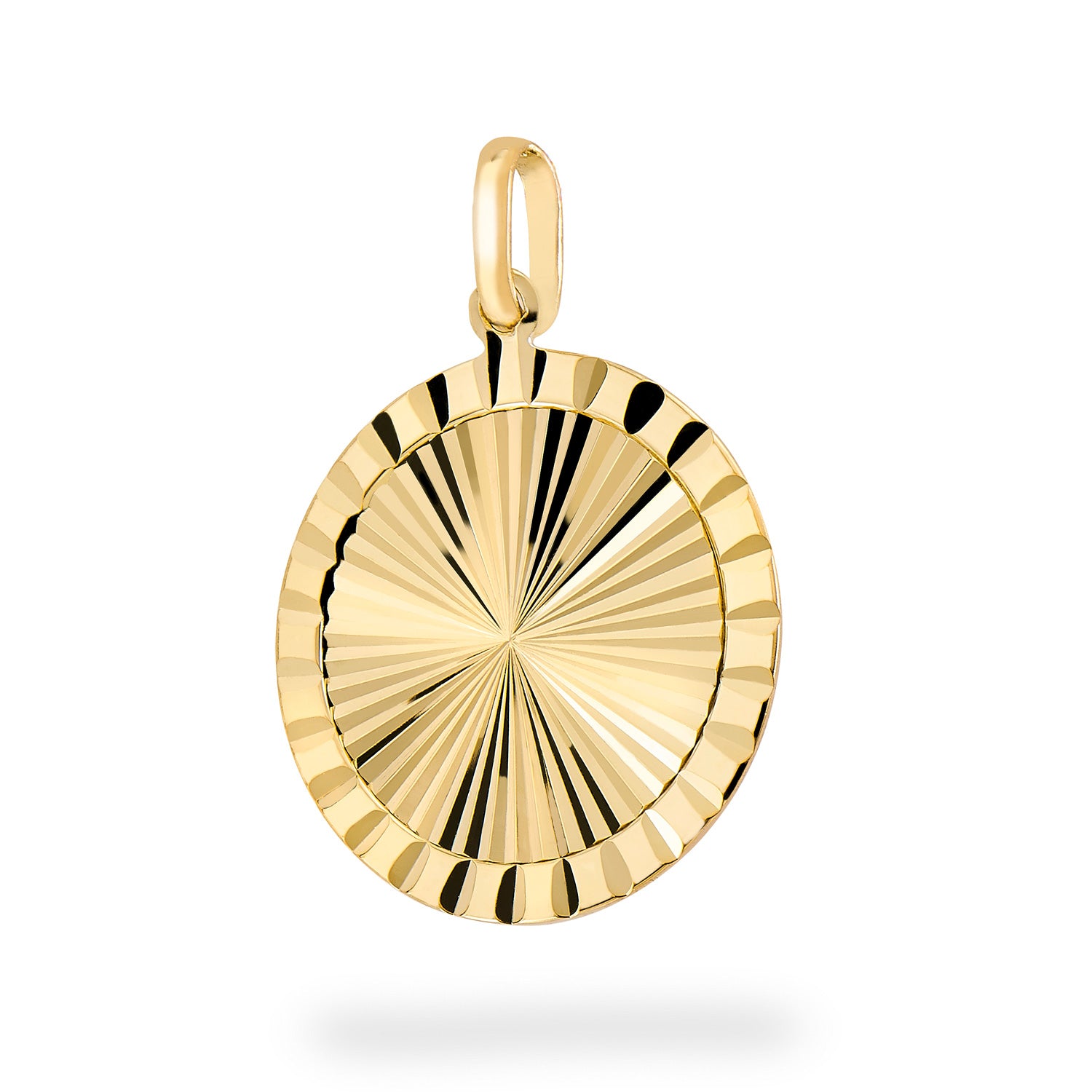 Anhänger „Radiant Solstice“ – Vergoldetes 925er Sterling Silber