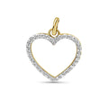 Anhänger „Shining Heart“ – aus 333er Gelbgold