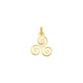 Anhänger „Spiral of Life“ – aus 750er Gelbgold