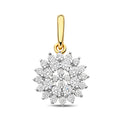 Anhänger „Sunray Blossom“ – aus 585er Gelbgold