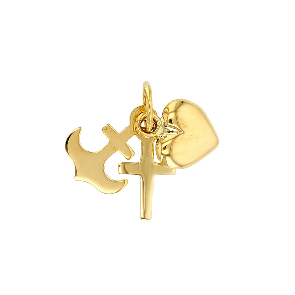 Anhänger „Triple Grace“ – aus 750er Gelbgold
