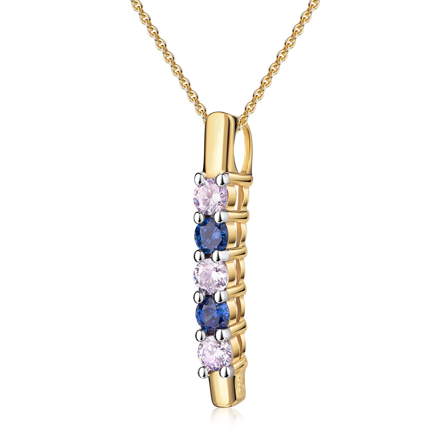 Anhänger „Twilight Horizon“ – aus vergoldetem 925er Sterling Silber