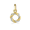 Anhänger „Twisted Halo“ – aus 925er Sterling Silber