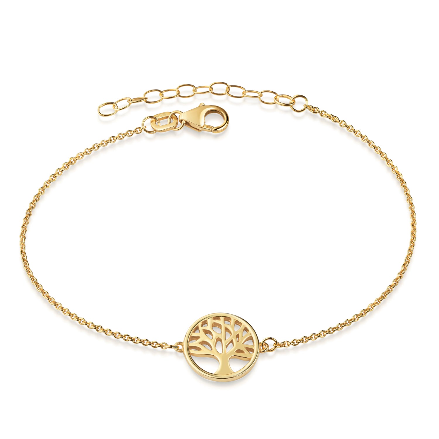 Armband „Arbor Vitalis“ – 925er Sterling Silber, vergoldet