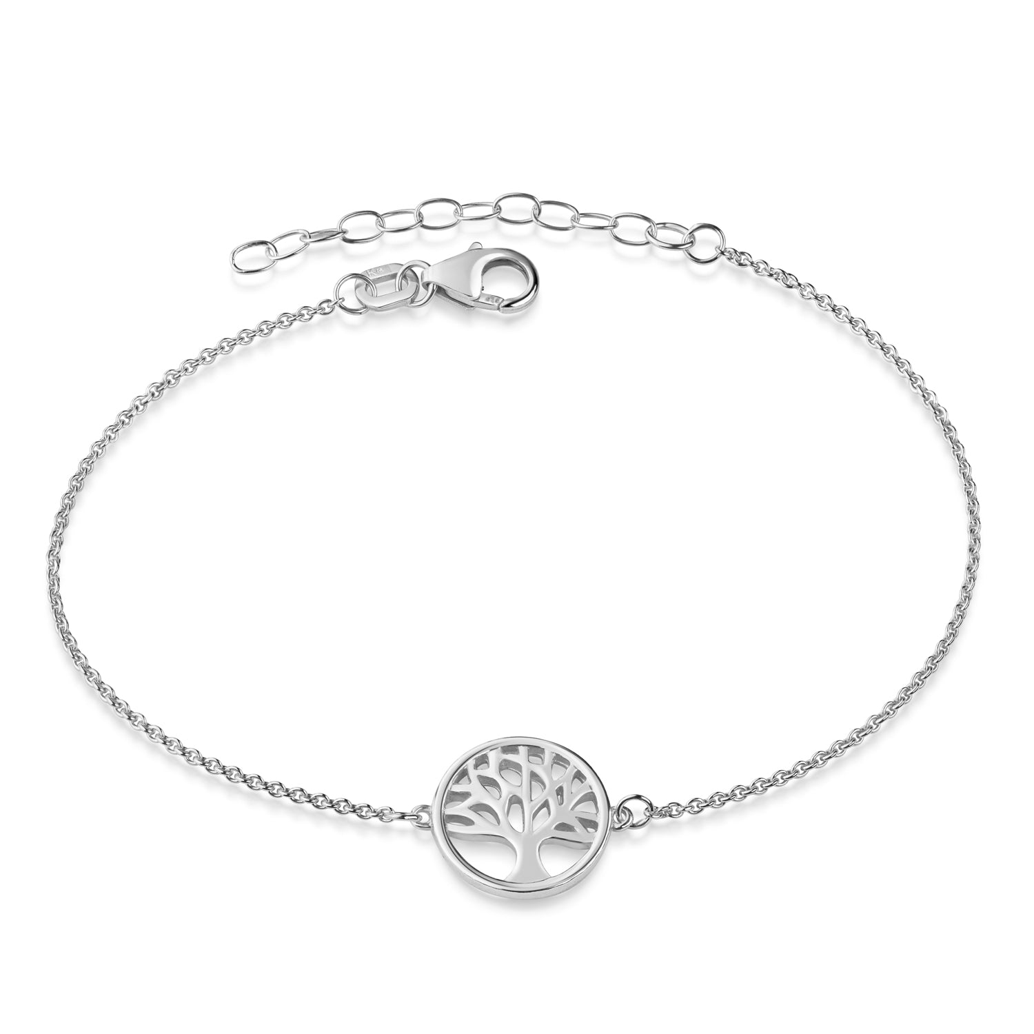 Armband „Arctic Arbor Vitalis“ – Rhodiniertes 925er Sterling Silber