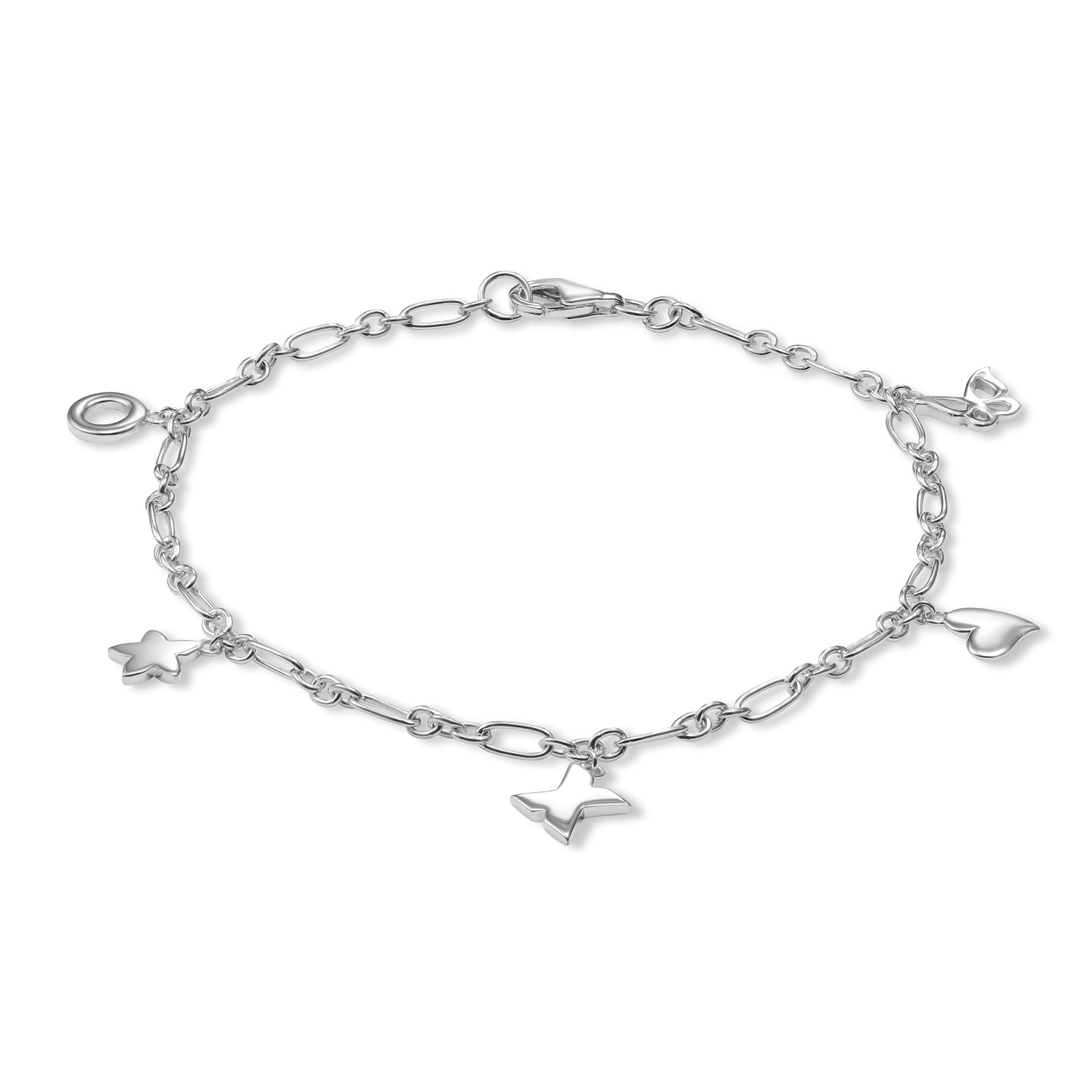 Armband „Arctic Iconic Harmony“ – aus rhodiniertem 925er Sterling Silber
