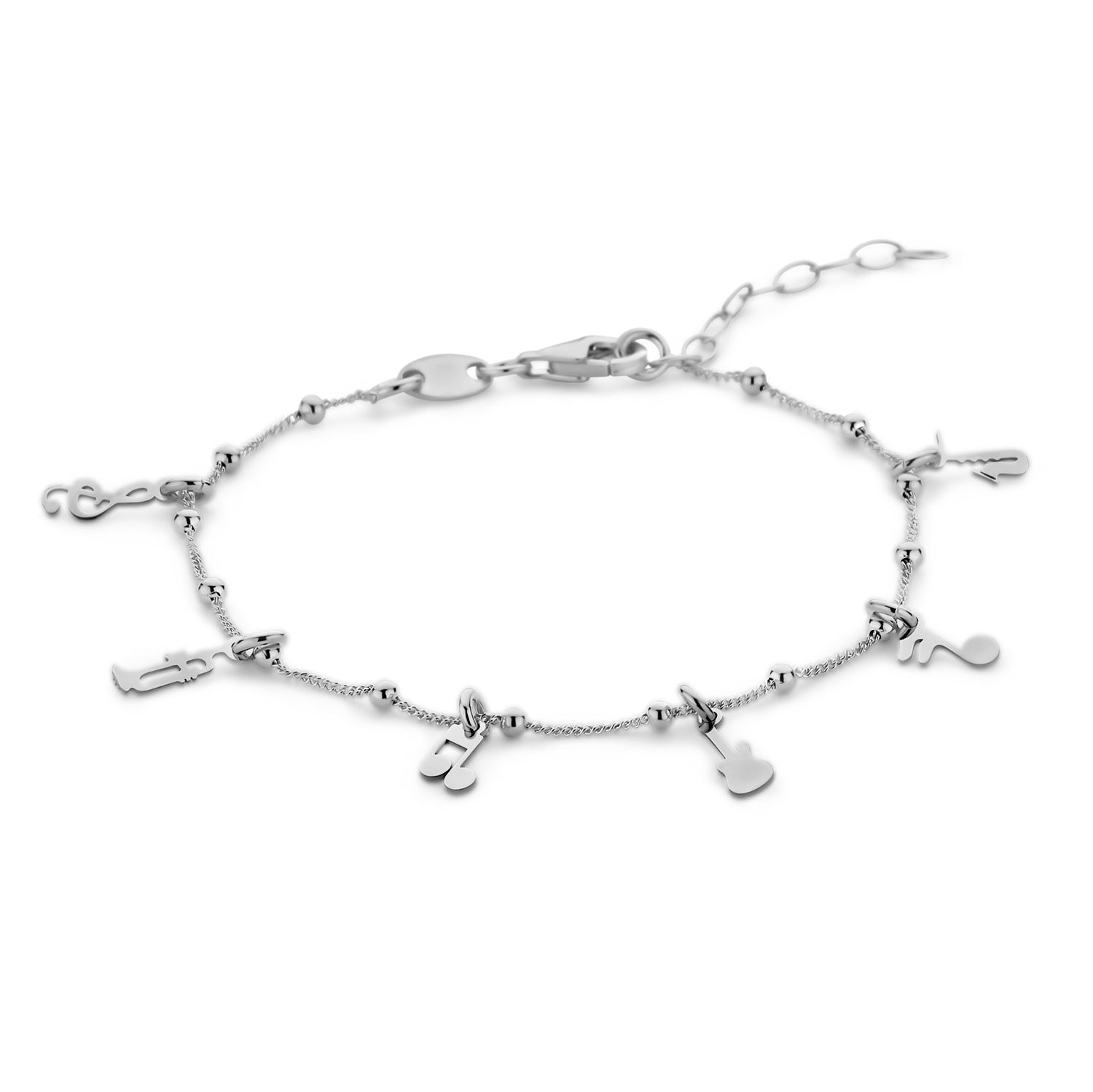 Armband „Arctic Soundscape“ – aus rhodiniertem 925er Sterling Silber