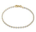 Armband „Arctic Sun Sparkle“ – aus 925er Sterling Silber, teil vergoldet