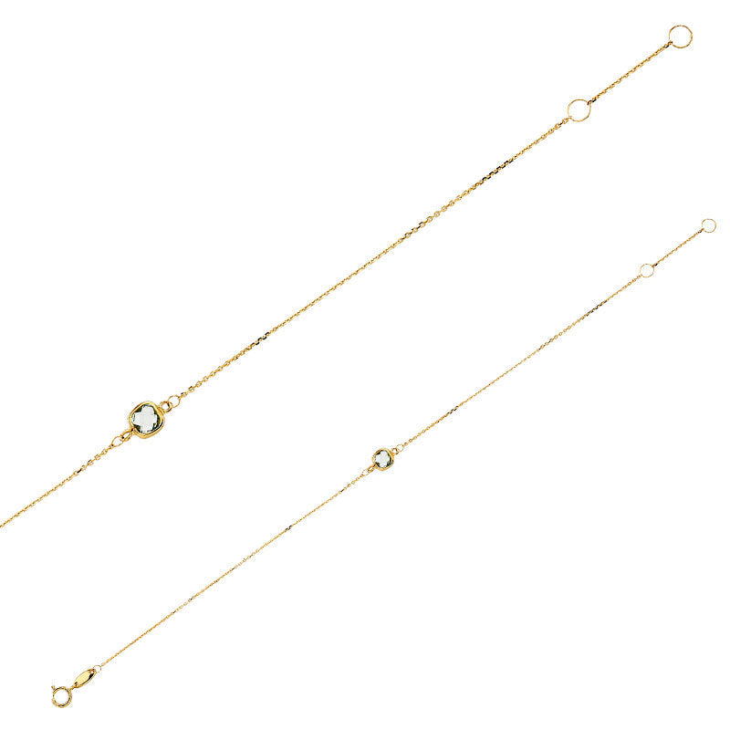 Armband „Celestial Blue“ – 18Kt Gold