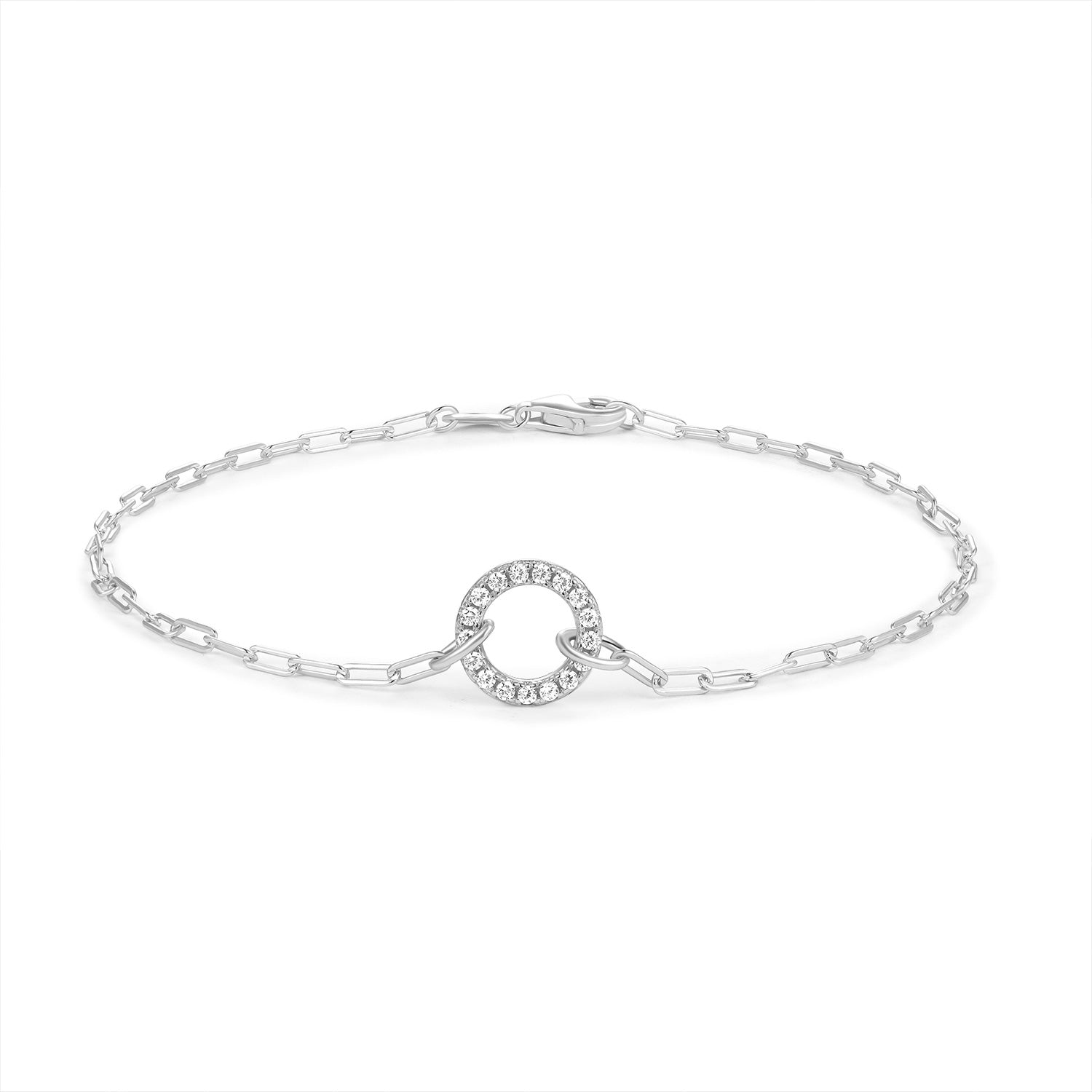 Armband „Circle of Life“ – aus rhodiniertem 925er Sterling Silber