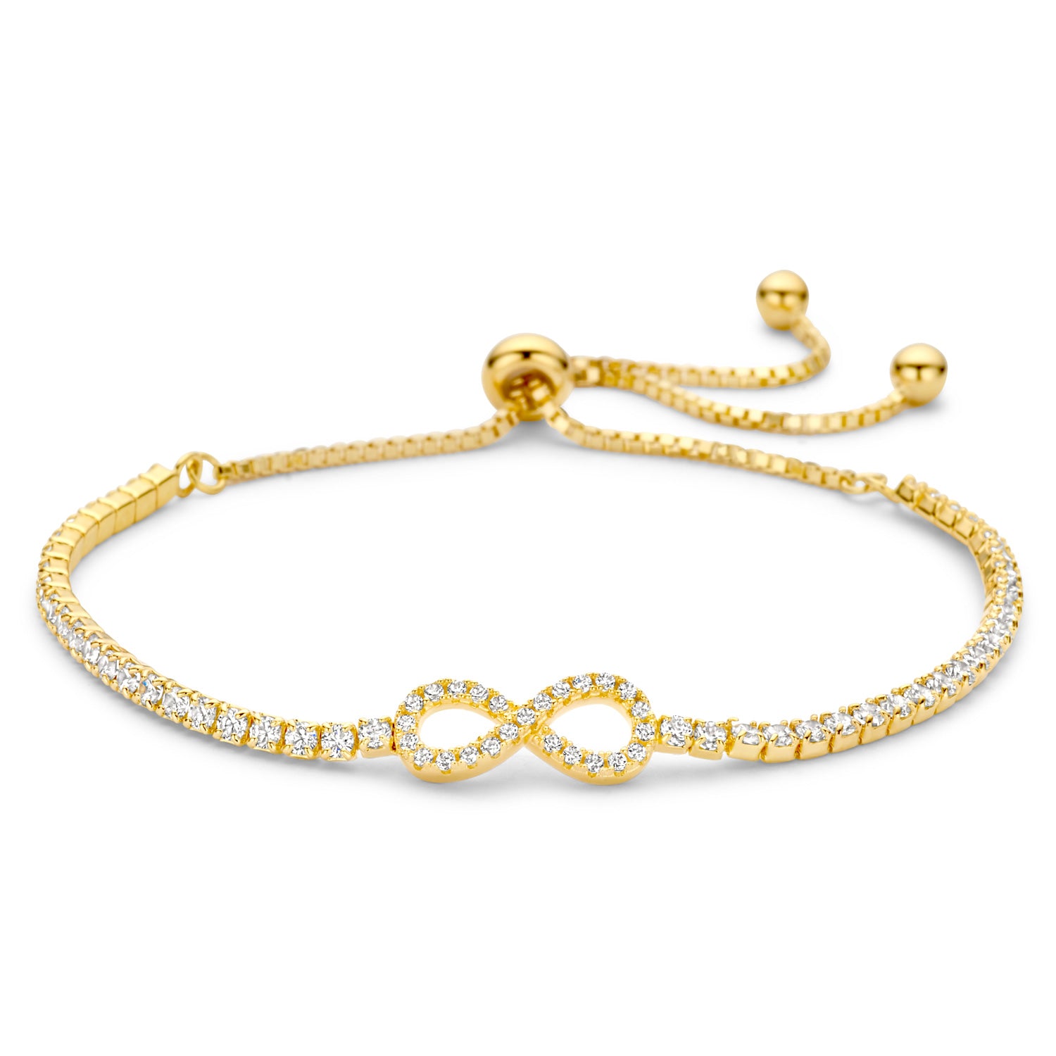 Armband „Eternal Brilliance“ – aus vergoldetem 925er Silber