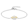 Armband „Eternal Luck“ – aus rhodiniertem 925er Sterling Silber