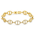 Armband „Golden Marina Pavé“ – 925er Sterling Silber, vergoldet