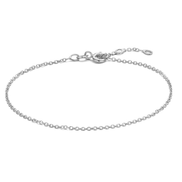 Armband „Liquid Silver Glow“ – 14Kt Weißgold