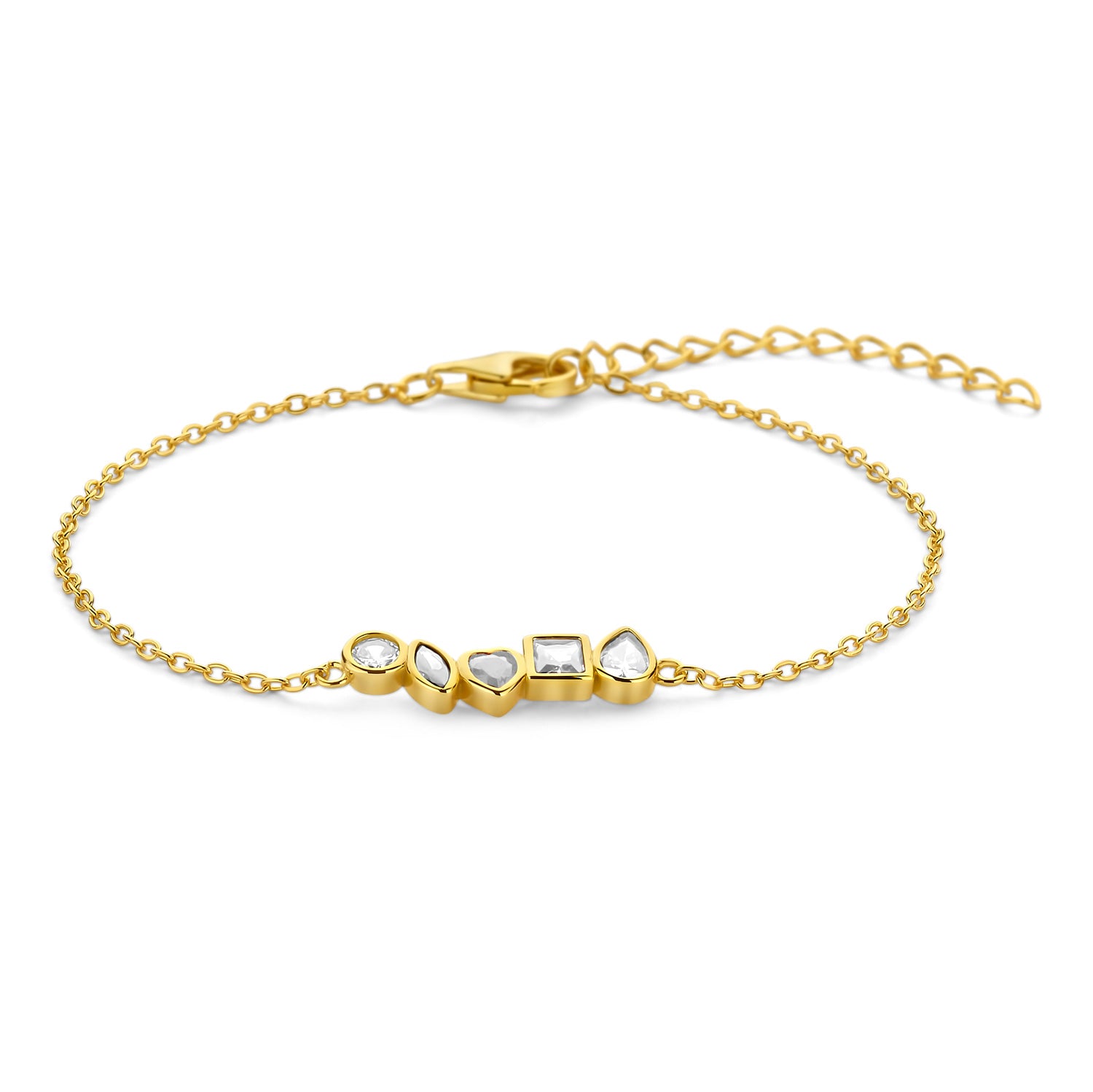 Armband „Shape Symphony“ – vergoldetem 925er Silber