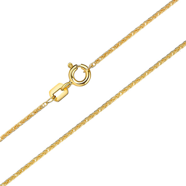 Armkette „Braided Glow“ – 8Kt Gold