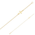 Armkette „Guardian Cross“ – aus 375er Gelbgold