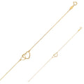 Armkette „Infinite Hearts“ – aus 375er Gelbgold