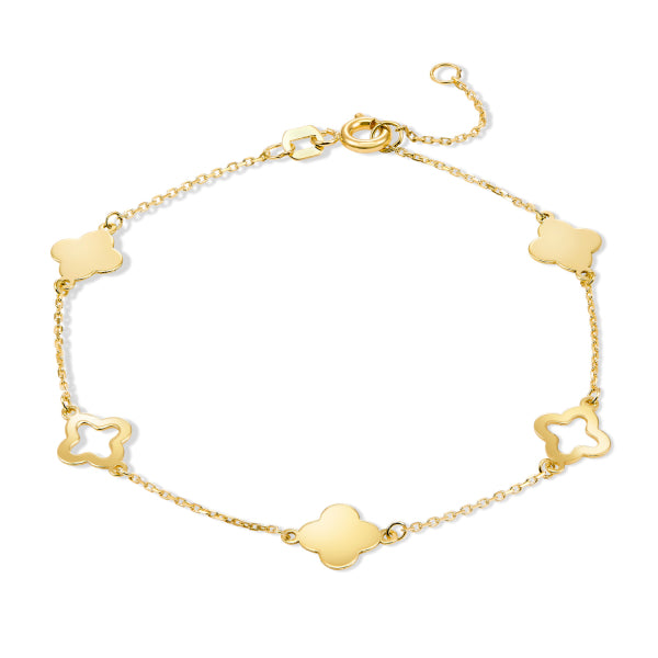 Armkette „Infinite Luck“ – 8Kt Gold