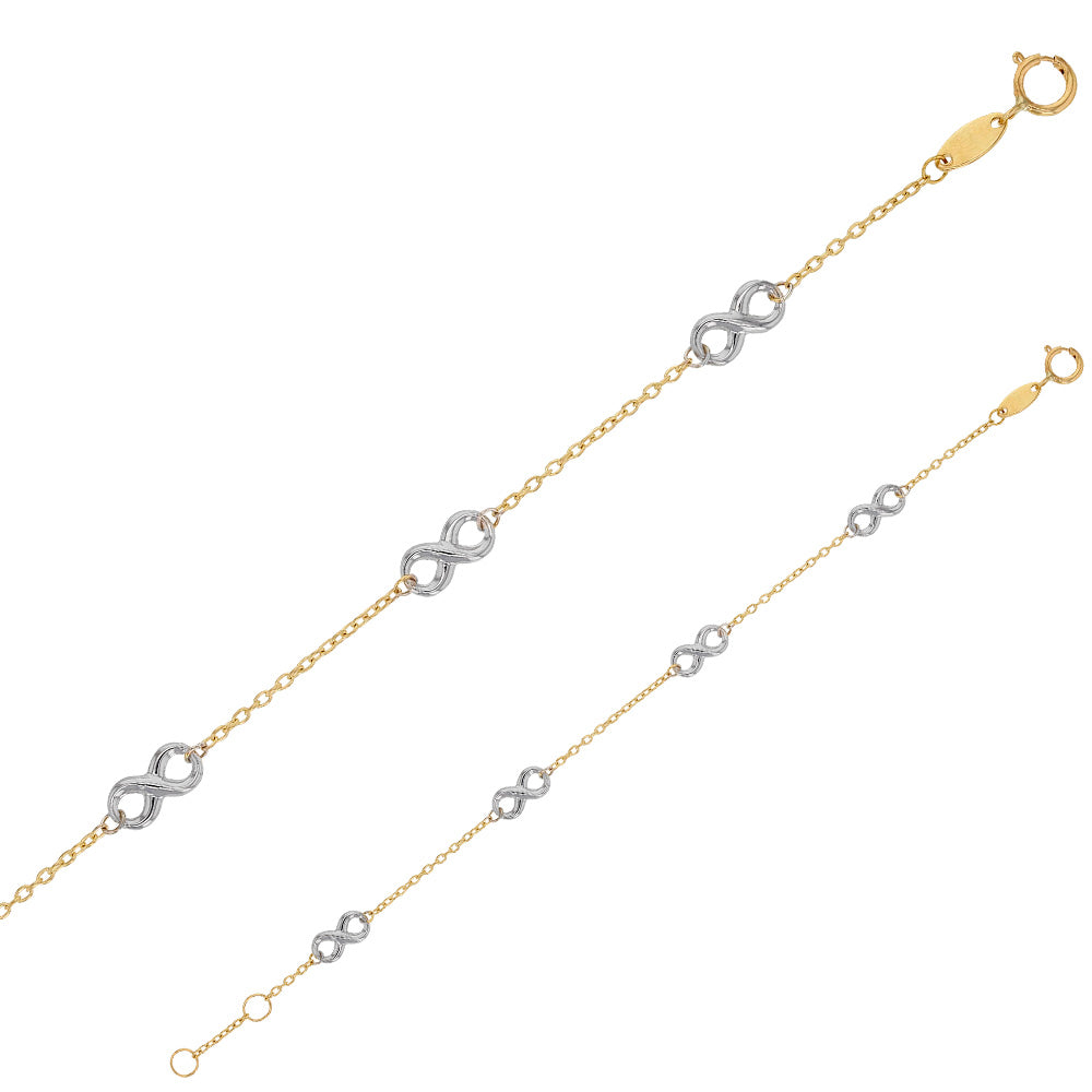 Armkette „Infinite Rhythm“ – aus 375er Gold