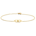 Armkette „Interlocked Souls“ – 14Kt Gold