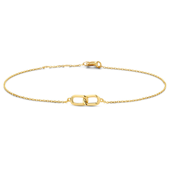 Armkette „Interlocked Souls“ – 14Kt Gold