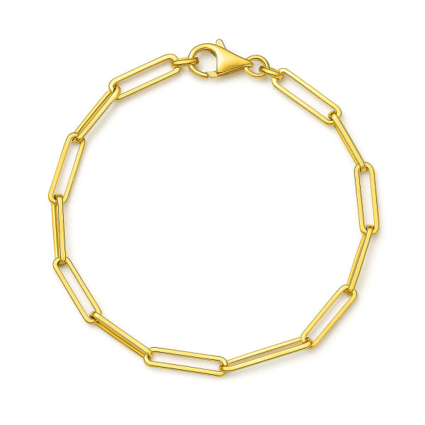 Armkette „Linear Bold“ – 8Kt Gold
