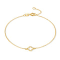 Armkette „Lucky Blossom“ – 8Kt Gold