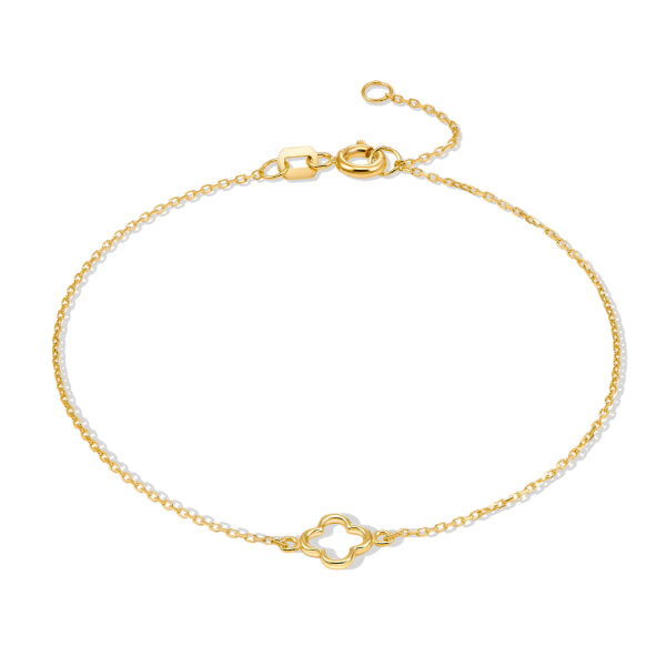 Armkette „Lucky Blossom“ – 8Kt Gold
