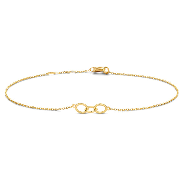 Armkette „Modern Bonds“ – 14Kt Gold