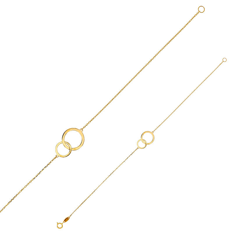 Armkette „Nexus Connection“ – aus 375er Gelbgold