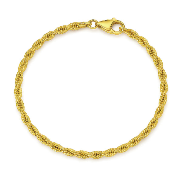 Armkette „Twisted Excellence“ – 14Kt Gold