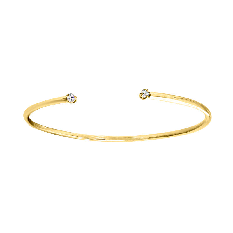 Armreif „Twin Star“ – 18Kt Diamant