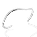 Armspange „Arctic Flow“ – aus hochglanzpoliertem 925er Sterling Silber