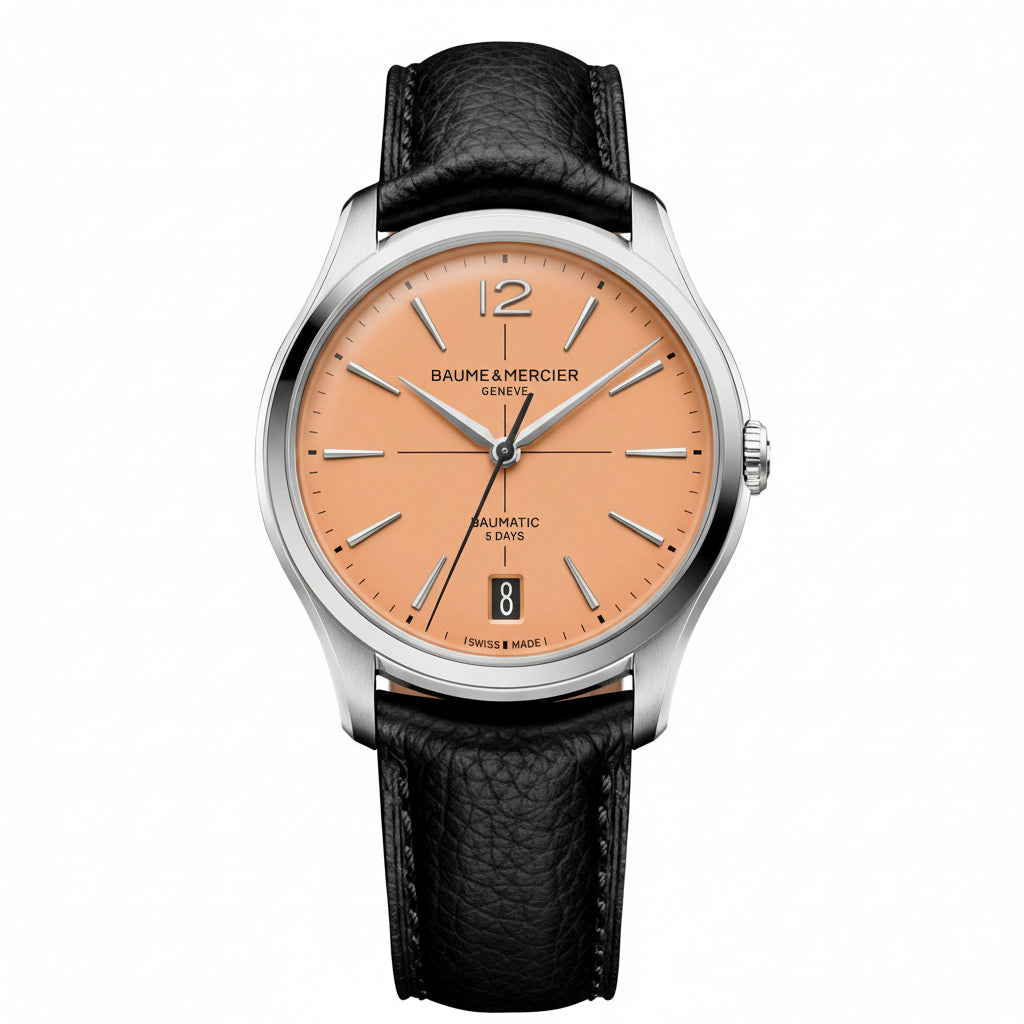 BAUME & MERCIER CLIFTON BAUMATIC – SALMON EDITION