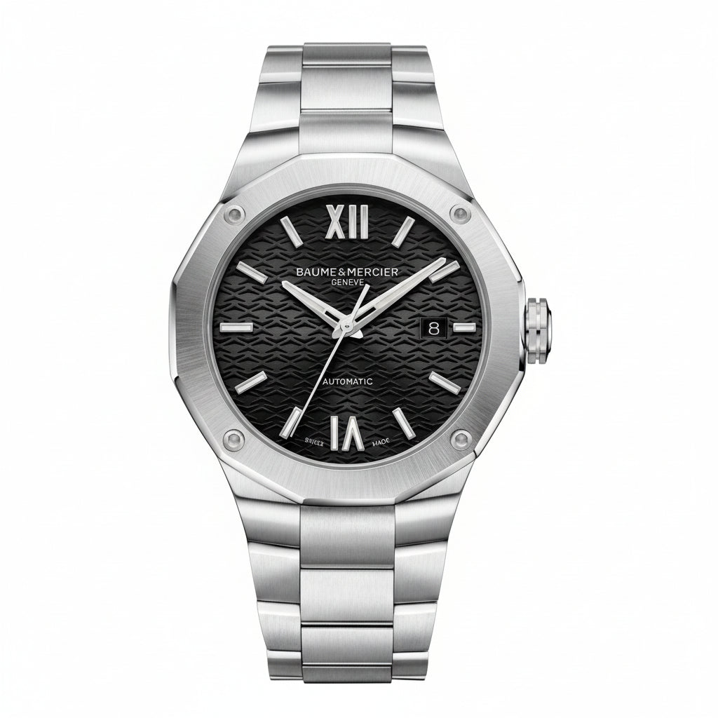 BAUME & MERCIER RIVIERA – BLACK STEEL
